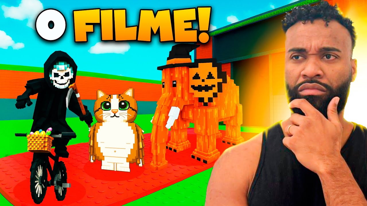 PASSEI 24 HORAS JOGANDO ROUBE UM BRAINROT NA ATUALIZAÇÃO DE HALLOWEN!🎃