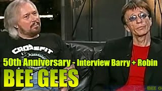 BEE GEES - 50th Anniversary interview Robin and Barry Gibb on Sunrise Nov. 15th 2009