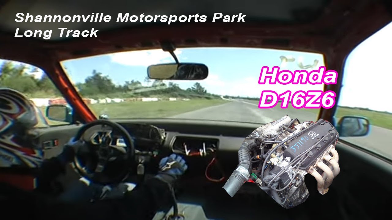 Shannonville Long Track 20472 Lap time , d16z6 YouTube