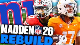 Celebrity The Giants Draft The Next Fred Warner! Rebuilding The New York Giants on Madden 26 Franchise Profile