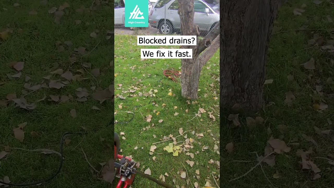 Just your friendly neighborhood plumber defying gravity to fix a vent| Drain Cleaning Salt Lake City