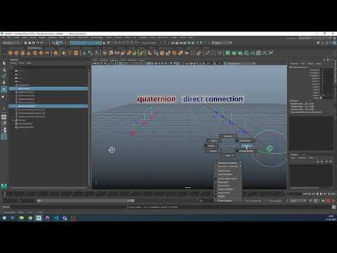Using Matrix and quaternion nodes to calculate twist
