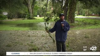A look at Monticello after Hurricane Idalia