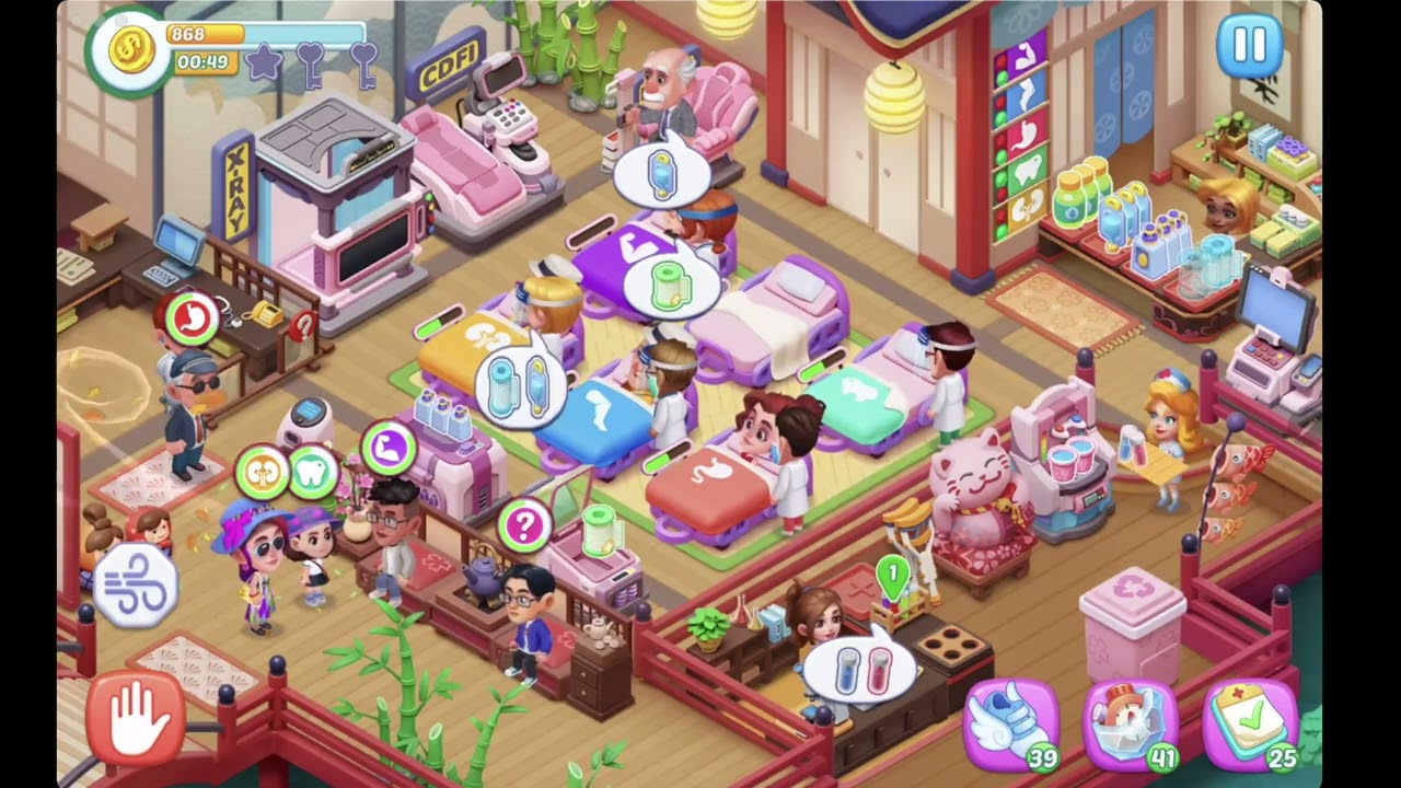 Happy Hospital Level 53 💉🩺🚑 ➖ Tokyo ➖ FULL STORY ➖ CaroGamesNL