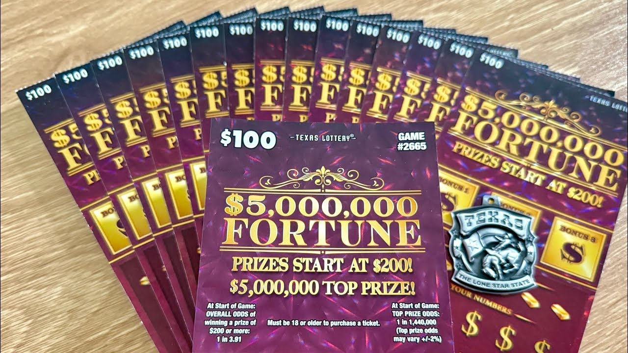 The Entire Pack | 15 x $100 Tickets • $5,000,000 FORTUNE