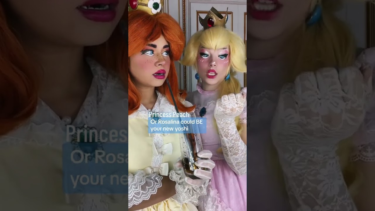 Princess Peach is a mean girl #mario