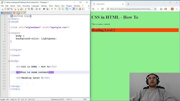 WebDev - 27 - Selector, Property, Value