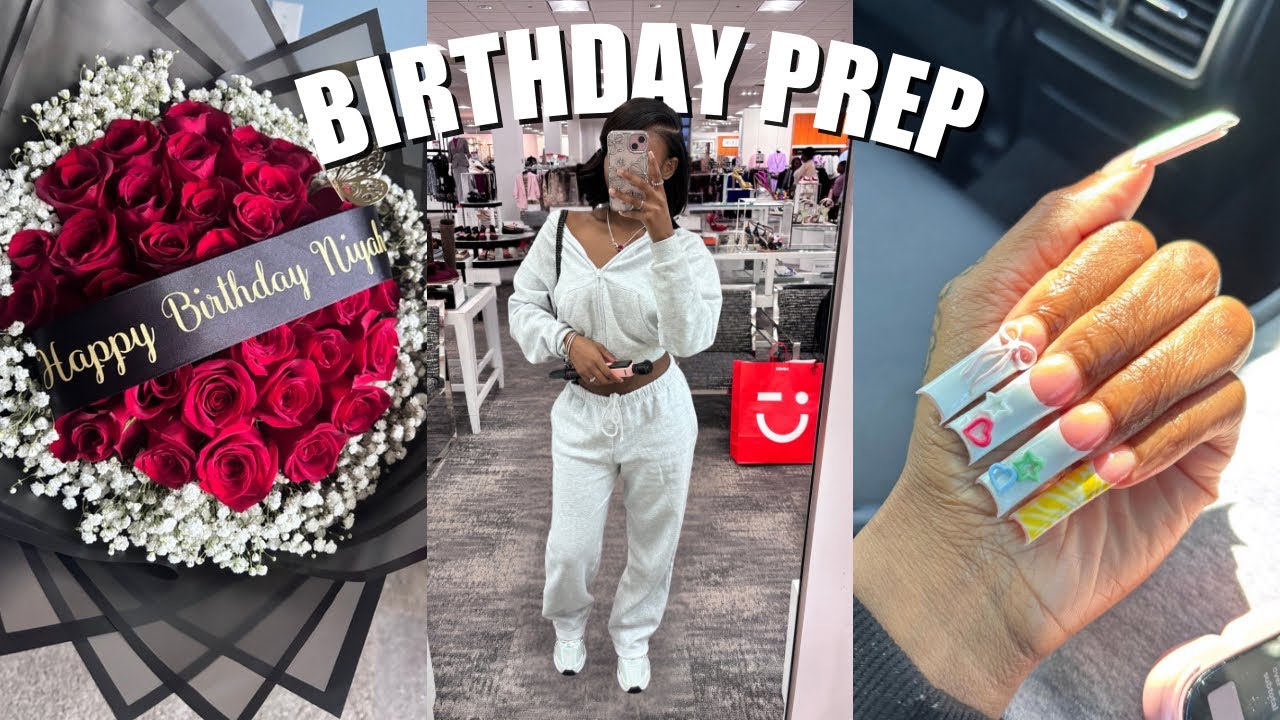 BIRTHDAY MAINTENANCE VLOG ☆: lashes, hair, nails, mall run etc.