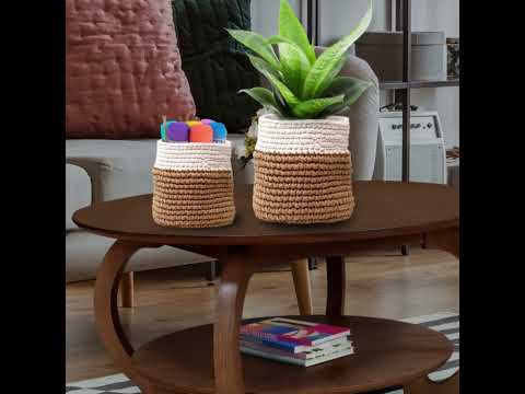 Handmade Jute Planter
