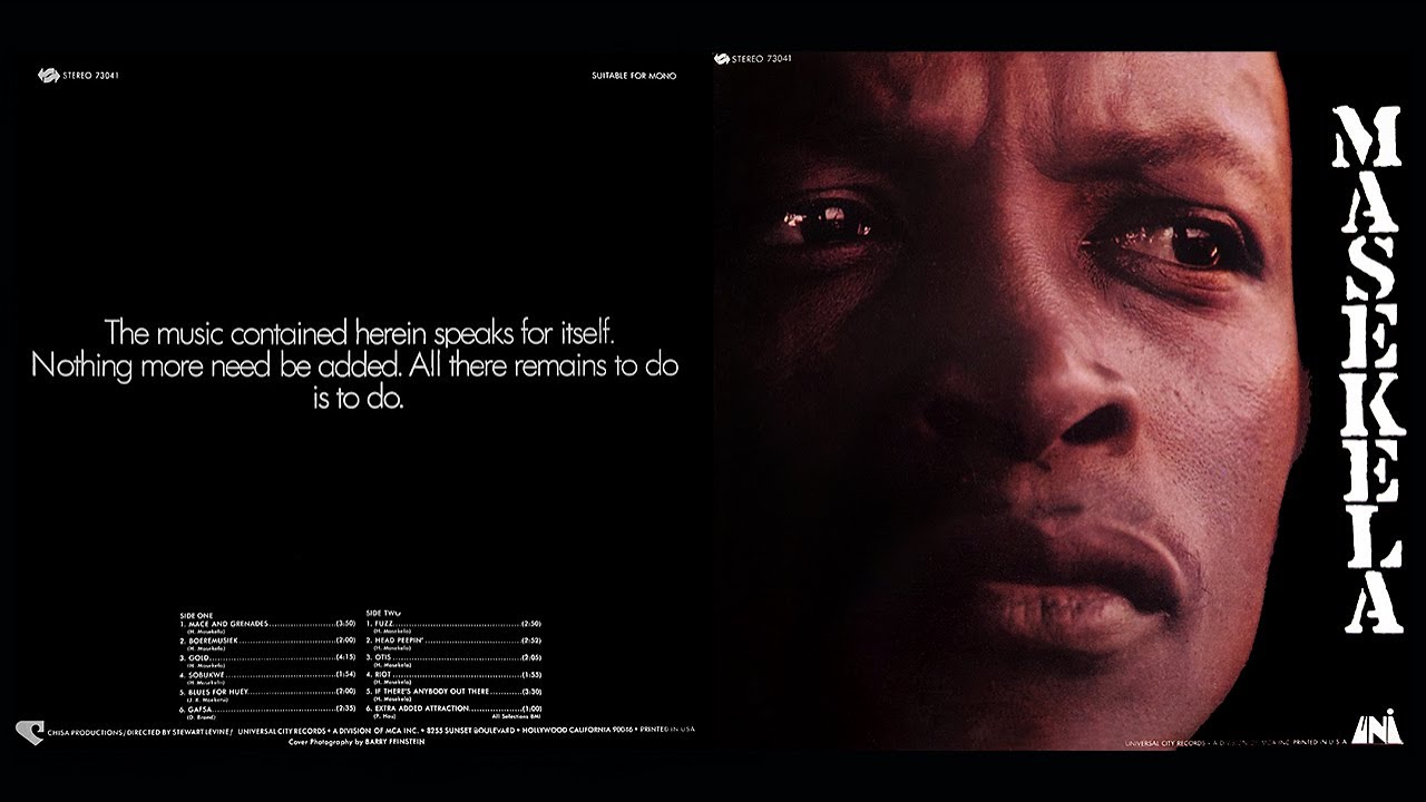 Hugh Masekela - Sobukwe