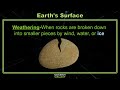 5th grade  science  earths surface  topic overview