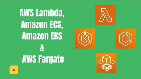 AWS Lambda | Amazon ECS | Amazon EKS | AWS Fargate | Serverless Computing with AWS