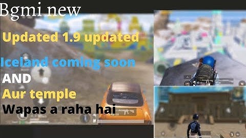 BGMI/Pubg 1.9 Update Is Here | 4th Anniversary Pubg Mobile New Mode Gameplay | Ancient Temple Mode