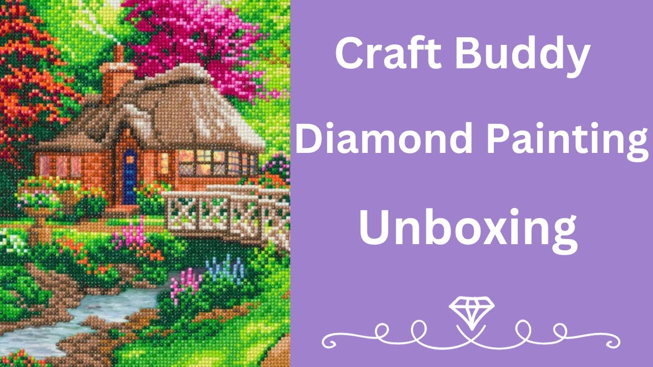Craft Buddy Diamond Painting Unboxing New To Me Company YouTube