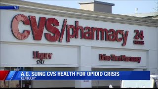 Kentucky AG sues CVS Health over state’s opioid problems