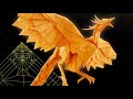 【折り紙】フェニックスは初見で何時間で折れるのか!?【origami】How many hours does Phoenix break?