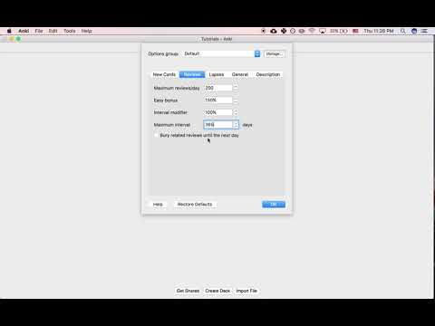 Anki Terminology: Maximum Interval