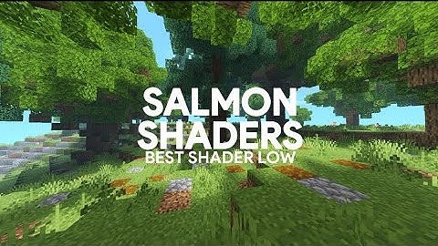 🔥SHADER SIÊU ĐẸP MINECRAFT PE 1.17 CHO MÁY YẾU/SALMON SHADERS LOW|AssinVN