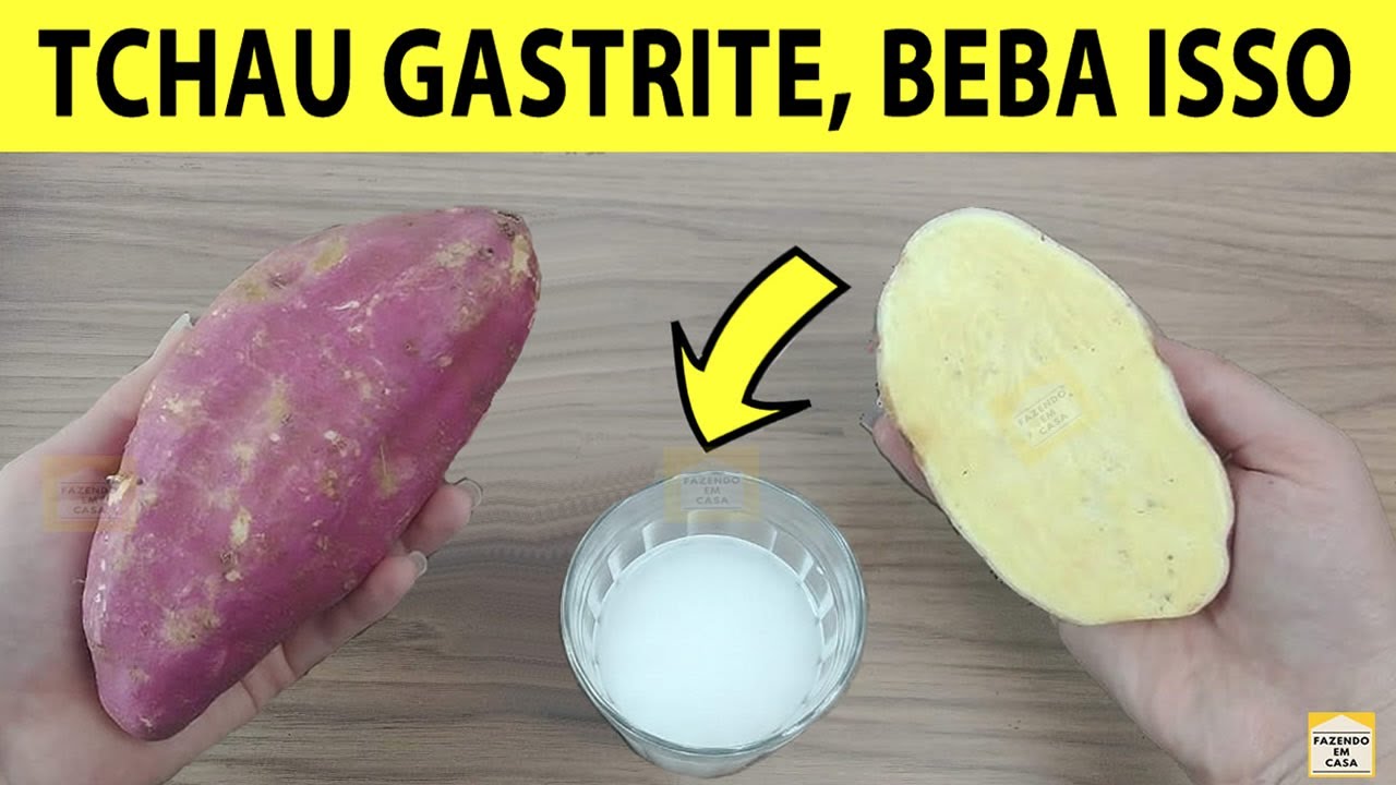 Gastrite, Queimação, Azia - Polvilho de Batata Doce é a Solução - YouTube