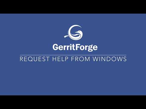 Request Help on Gerrit Code Review from Windows