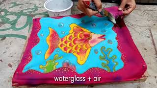 TUTORIAL COLET PEWARNA REMASOL UNTUK BATIK (LENGKAP)