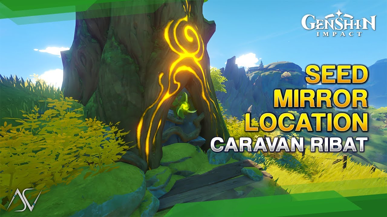 Seed Mirror Location Caravan Ribat Genshin Impact 3.0 YouTube