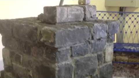 How to cap a Dublin Limestone Stone Pier with 4inch Dublin Limestone Wall Capping