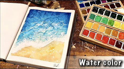 波描き方海