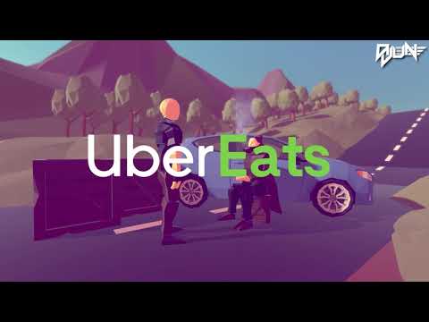 Bicycle UBER EATS Speedrun - Full Game Walkthrough | (自行车Uber Eats)和你爸成為一名外賣自行车小遊戲 | AJune