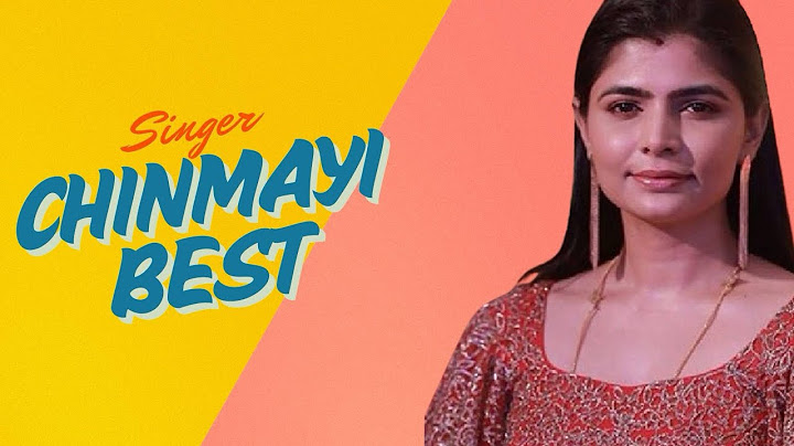 The Magical Voice of Chinmayi | Top Songs Playlist|Prema nattiyalayam