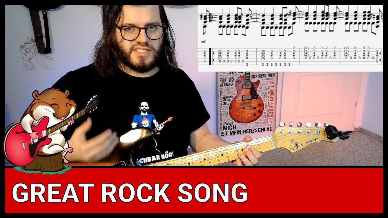 Three Chords - Goodbye June, Hauptriff (Schwierigkeit 5/10) Gitarre ...