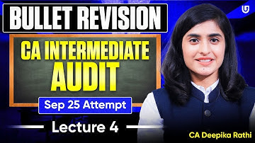 CA Inter Audit Revison | SA 560, SA 570, SA 580 | CA Deepika Rathi
