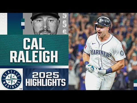 HIGHLIGHTS from Cal Raleigh's HISTORIC 60-home run season with the Mariners! (2025 AL MVP runner-up)