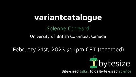 nf-core/bytesize: variantcatalogue