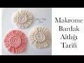 Makrome Bardak Altlığı Kendin Yap - DIY - Macrame Coasters