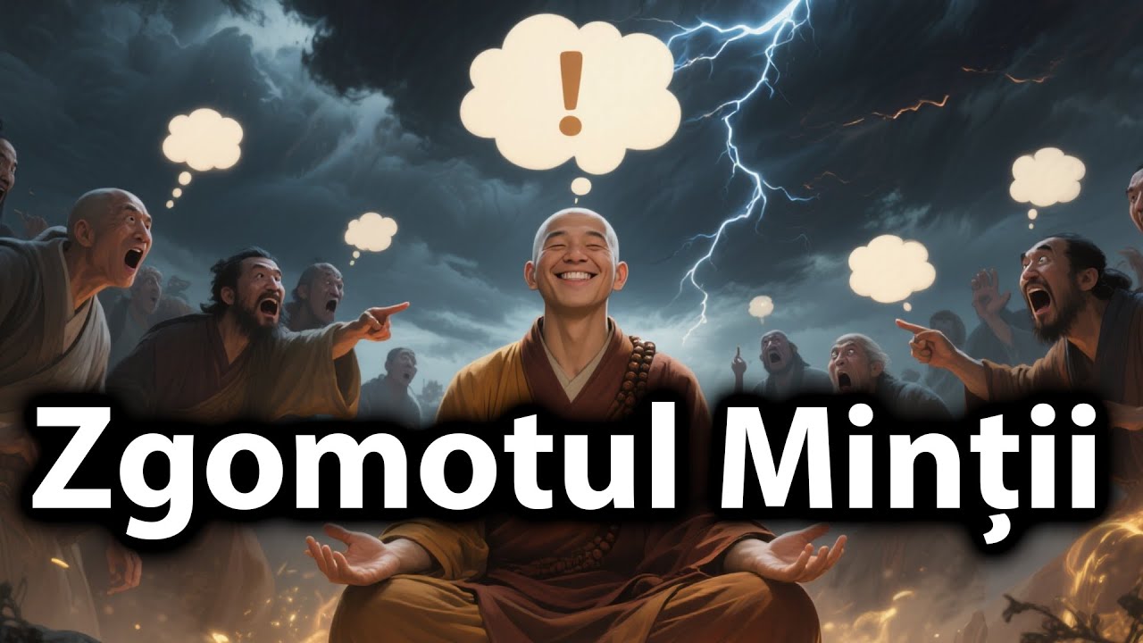 Zgomotul minții: gânduri vs conștiență (cum să-l observi)