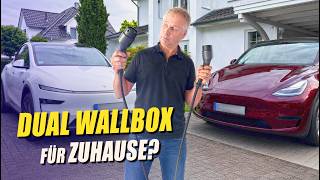 Zwei E-Autos mit EINER Wallbox GLEICHZEITIG laden Die dé 11-kW-Dual-Wallbox im Praxis-Test