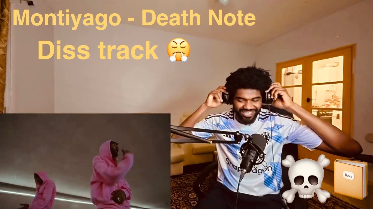 Montiyago - Death Note | مونتياغو - ديث نوت (Reaction Time) Diss track ارححح🏃🏽‍♂️🏃🏽‍♂️🏃🏽‍♂️