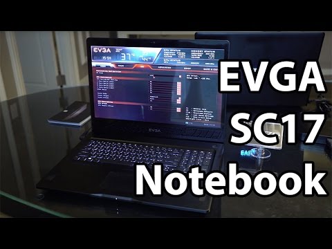 CES 2016: EVGA Announces SC17 Gaming Laptop