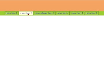 Create and Center a Simple Horizontal Navigation Menu