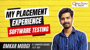 My Placement Experience |From QSpiders| Pune Deccan