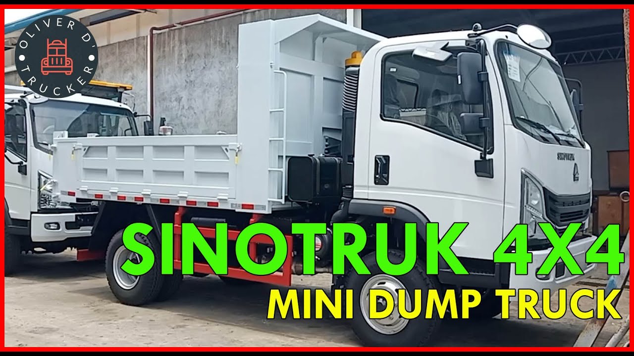 Sinotruk4x4 Mini Dump Truck