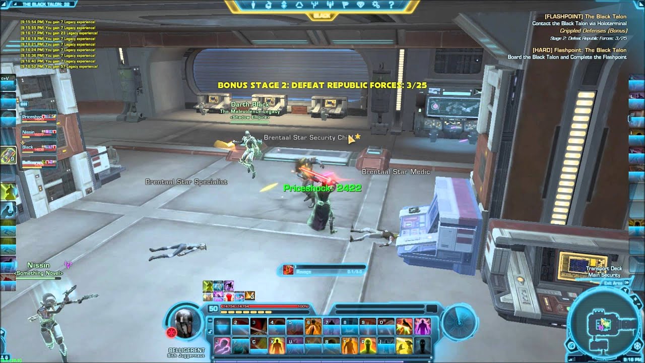 SWTOR SW Flashpoint - Black Talon Hard Mode