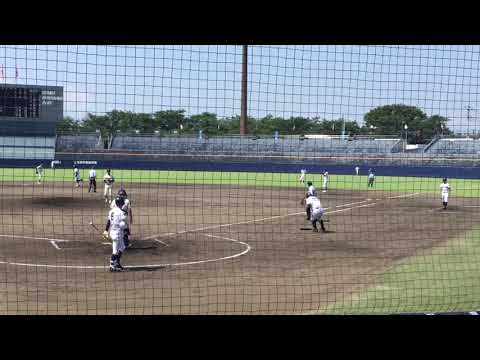 驚弾！プロ注目皆川選手(前橋育英)の特大ホームラン　桐生第一戦2021年7月20日