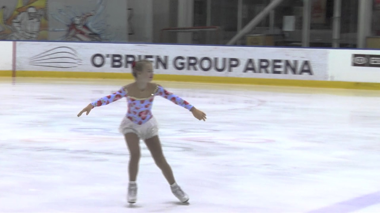 Felicity Skates Australian National Figure Skating Championships YouTube