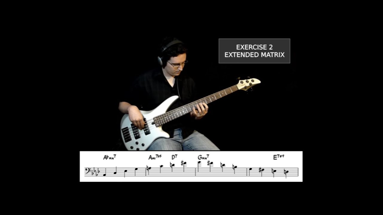 Walking Jazz Standards 5 "All The Things You Are" Bass Guitar