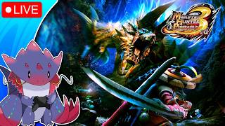 Day 1 | Weeb Stick Playthrough of MHP3rd | !discord !member !patreon