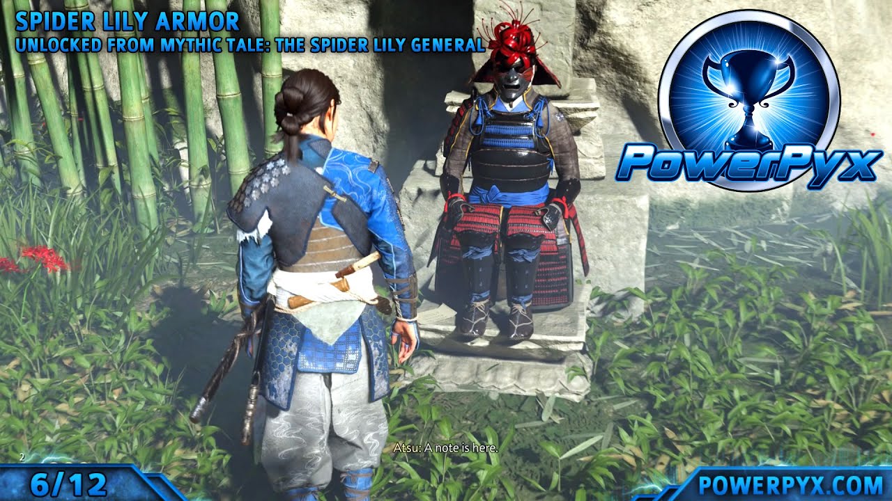 Призрак Ётэя — Расположение всех доспехов (Руководство по трофеям на все случаи жизни)