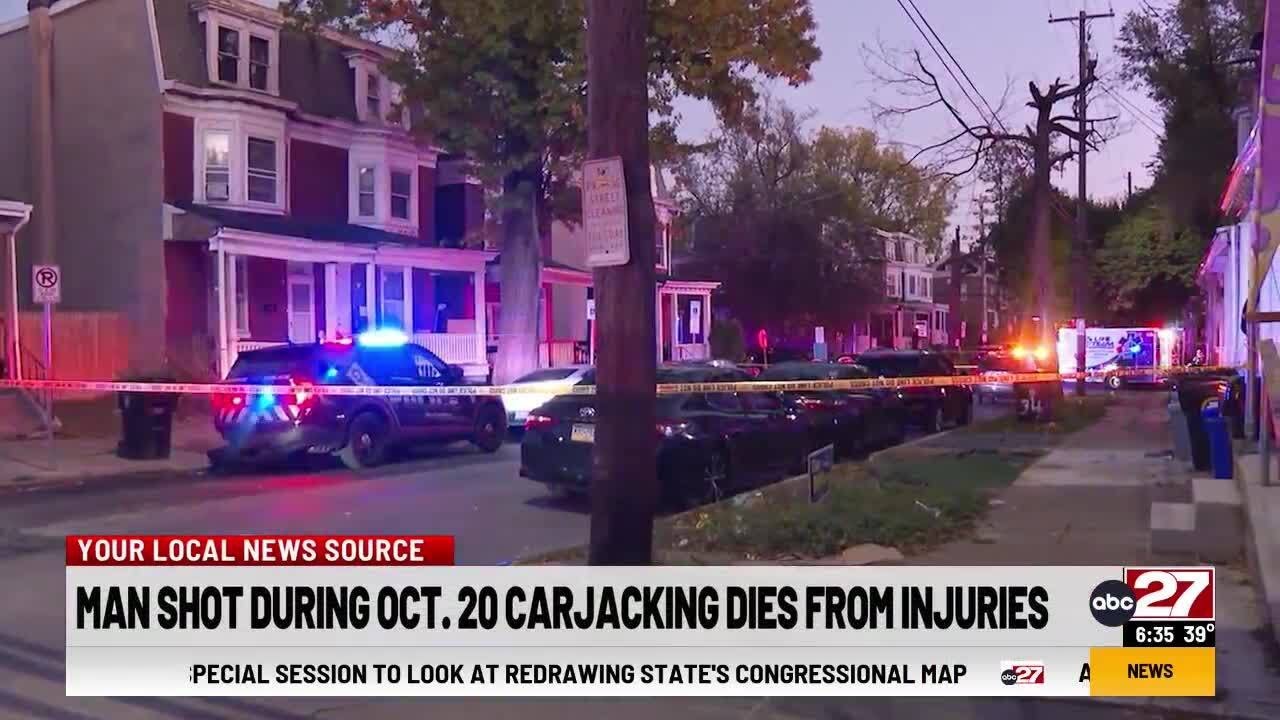 Man shot during carjacking dies of injuries - YouTube