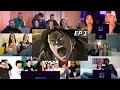Attack on Titan Season 03 Episode 1 | Reaction Mashup #anime #attackontitan #animereactionmashup